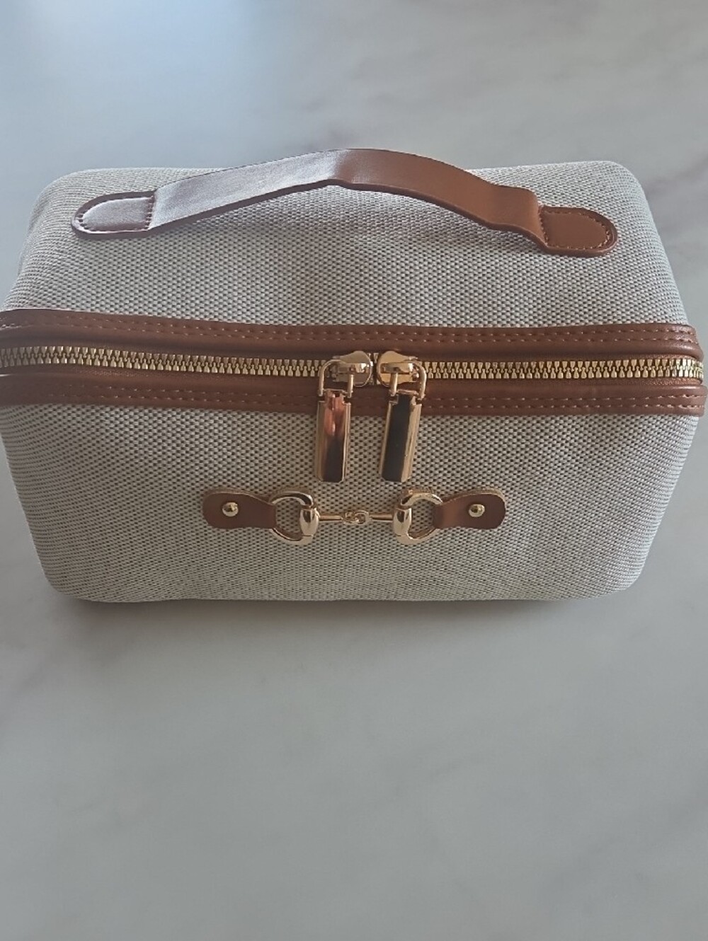 Canvas Toiletry/Make Up Case